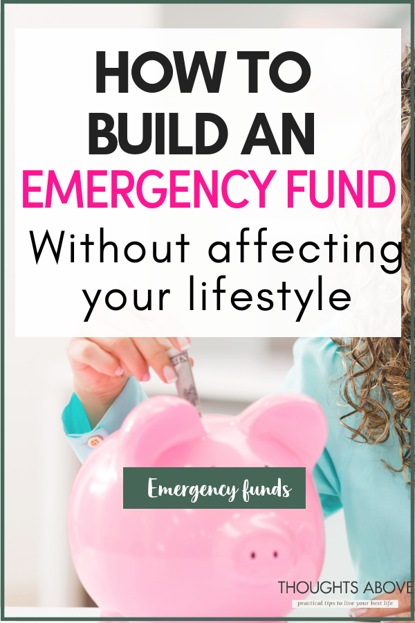An emergency fund is designed to cover a financial shortfall when an unexpected expense crops up. But there is one question I get all the time. How do I build an emergency fund without affecting your lifestyle budget, or saving plans? In this post, there are 10 + proven ways that you can use to build an emergency fund.#money #budget #savings #newyear #moneysavingtips #savemoney